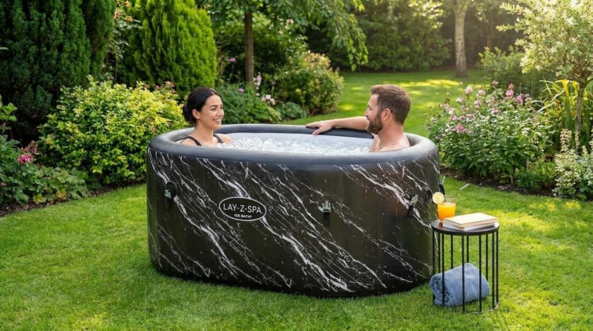 Couple In The Ice Bath