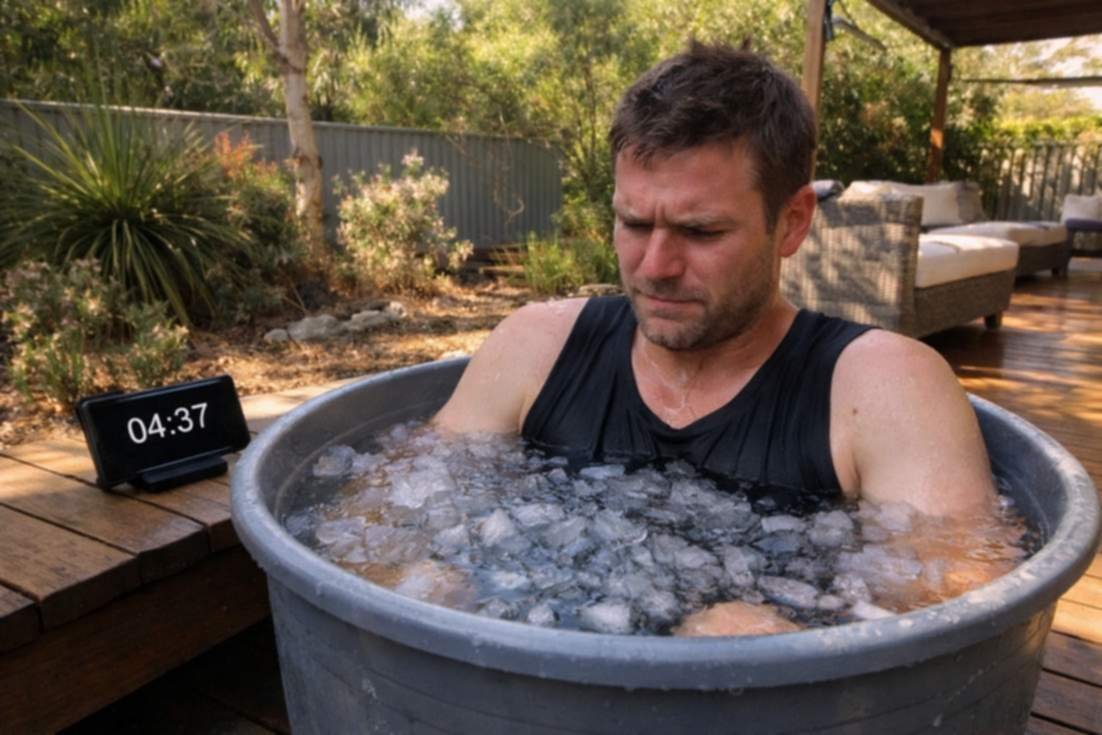 Men In The Ice Bath Tab