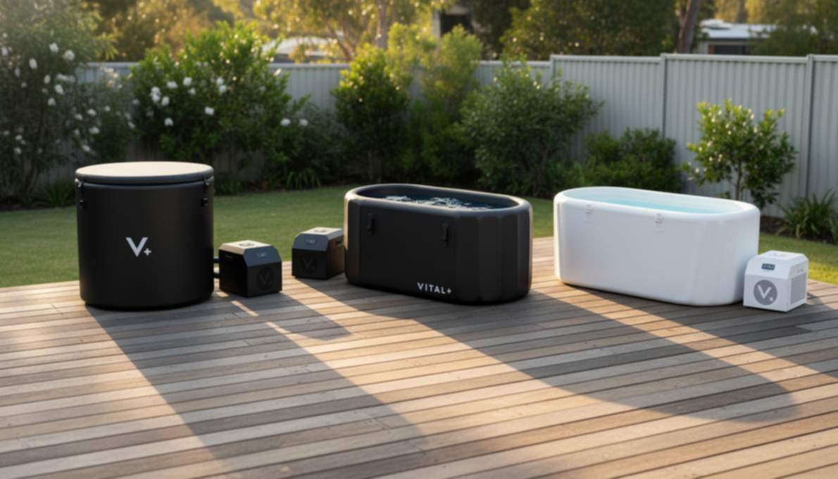 Vital Plus Ice Bath all 3 models