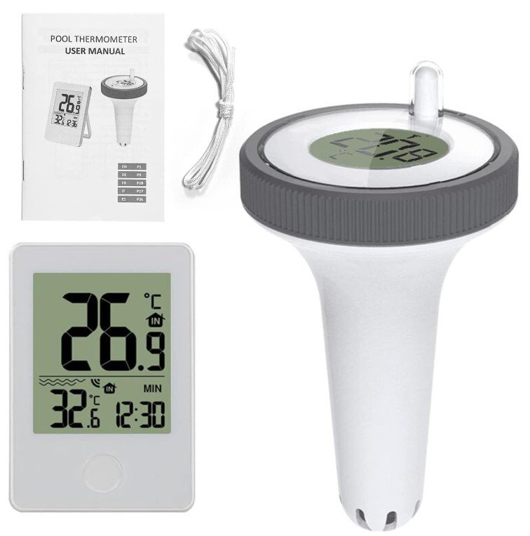 MEIJUN Wireless Digital Swimming Pool Thermometer