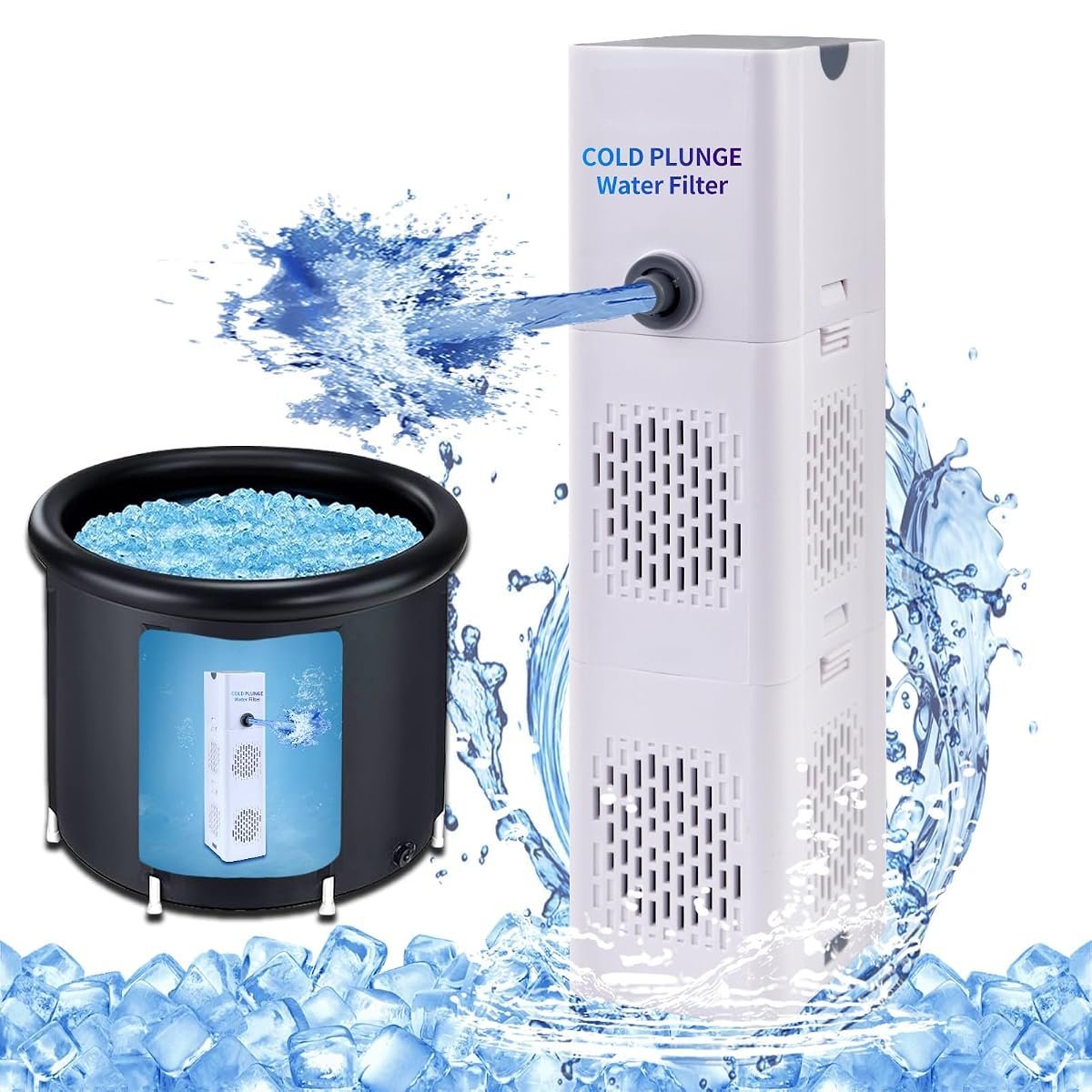 Ice Bath Filters and Pumps: The Complete Australian Guide 6 Cold plunge filter unit rated 500 gallons per hour